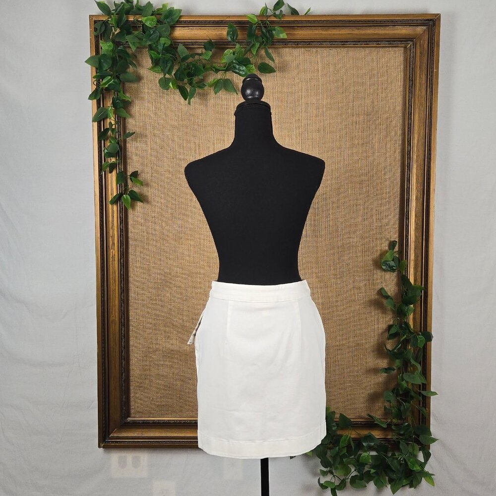 Maison Jules Button Front Denim Skirt - Picture 4 of 10
